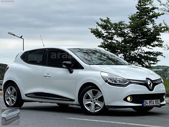2016 RENAULT CLİO 1.5 DCİ TOUCH STAR STOP+NAVİGASYON+PARK SENSÖR