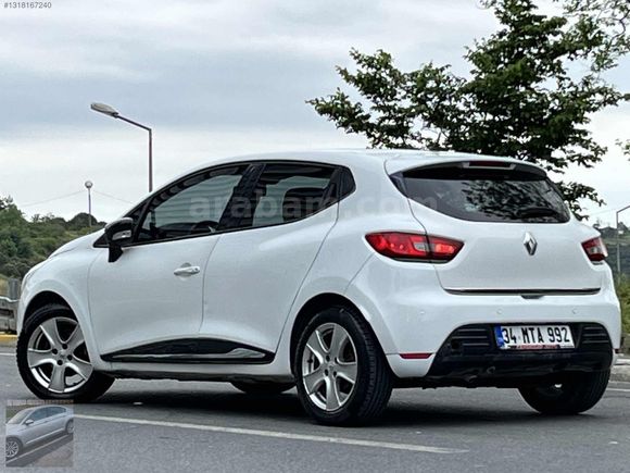 2016 RENAULT CLİO 1.5 DCİ TOUCH STAR STOP+NAVİGASYON+PARK SENSÖR