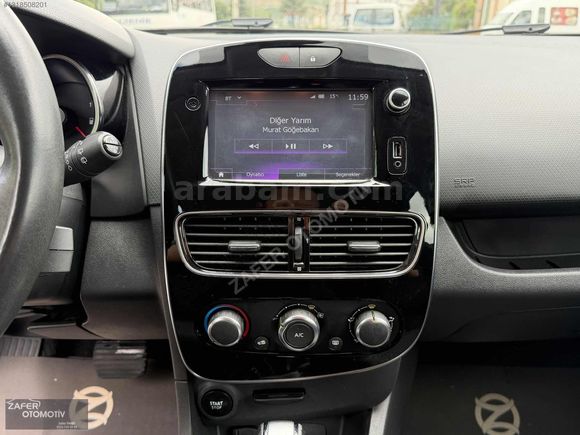 ZAFERDEN 2017 RENAULT CLİO OTOMATİK 1.5DCI TOUCH SERVİS BAKIMLI