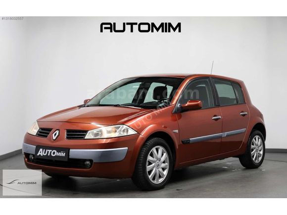 AUTOMİM | 2006 ORİJİNAL 225 BİN'DE MEGANE 1.4 16V ÇELİK JANT+SİS