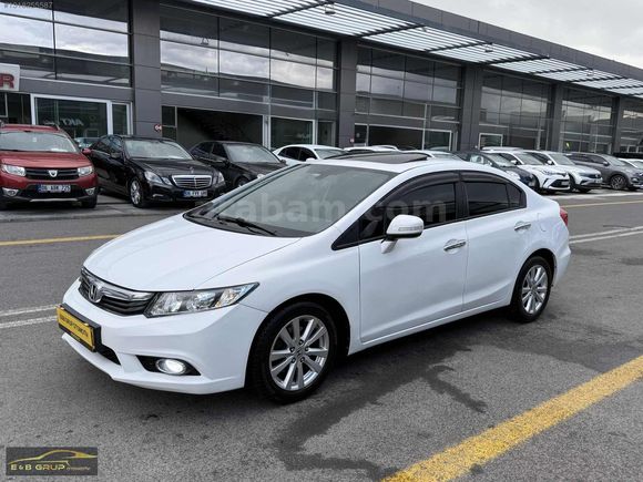2012 Civic EcoElegance/Sunroof/Değişensiz/LPG'li