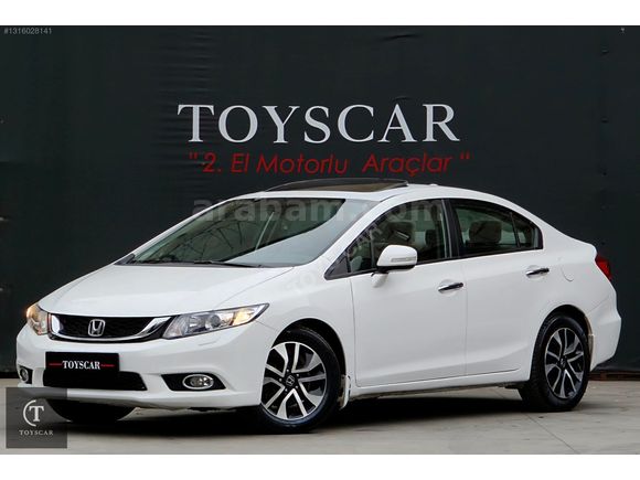 _TOYSCAR_HONDA_CİVİC_1.6i-VTEC_ECO_ELEGANCE_KARTA_TAKSİT_77000KM