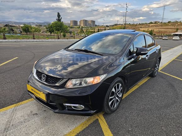 2015 HONDA CİVİC 192 BİNDE ELEGANCE YANDA 4 PARÇA HARİCİ BOYASIZ