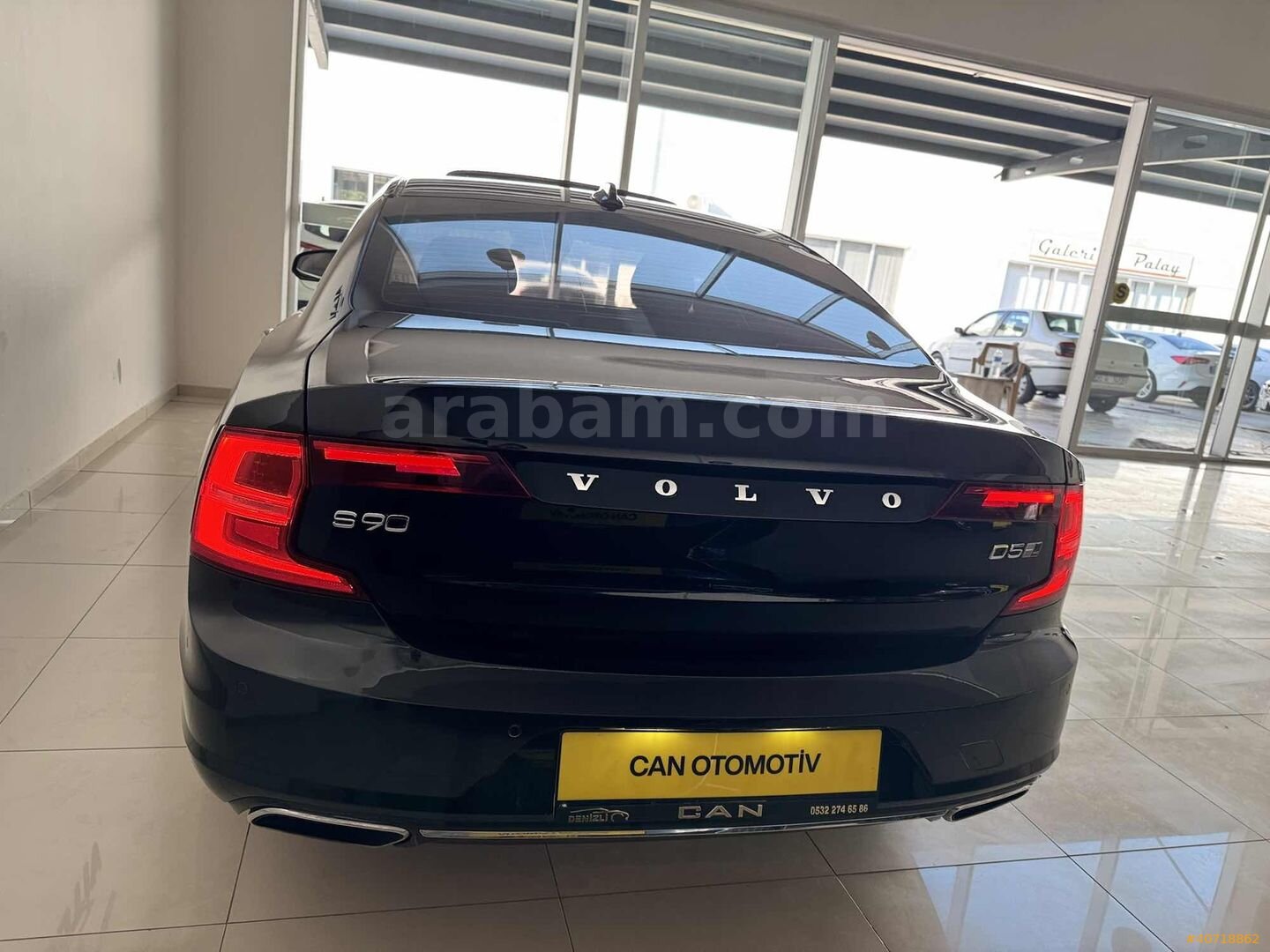 2018 VOLVO S90 2.0 D5 SOĞTMA MSJ TABA ELK BAGAJ 4