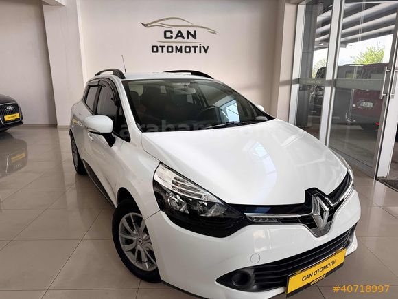 2015 RENAULT CLİO 1.5 SPORTOUR HATASIZ BOYASIZ