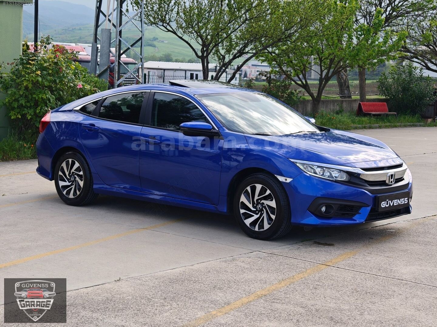 Galeriden Honda Civic 1.6i VTEC Eco Elegance 2019 Model Samsun 133.710 km Mavi 5