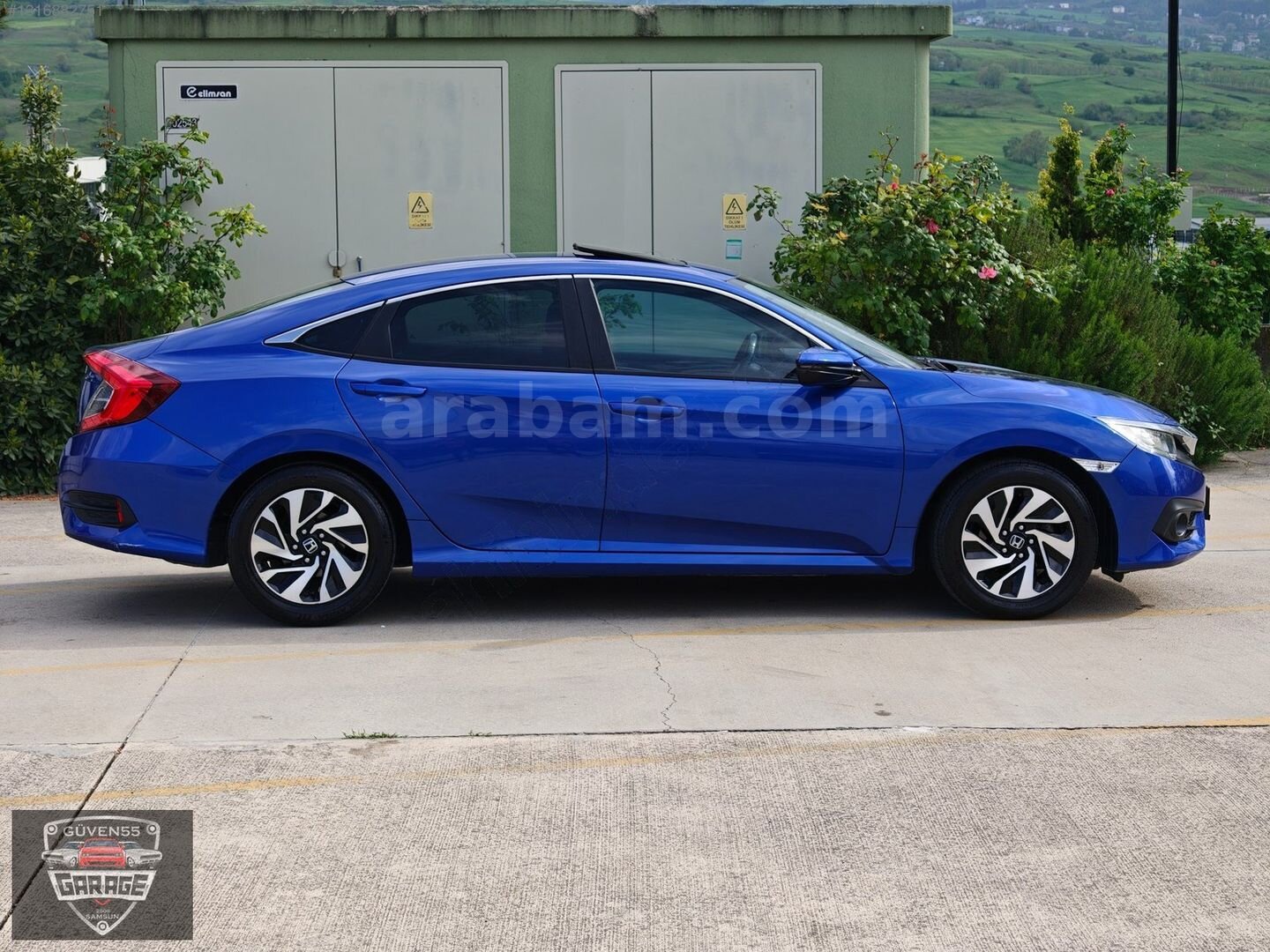 Galeriden Honda Civic 1.6i VTEC Eco Elegance 2019 Model Samsun 133.710 km Mavi 6