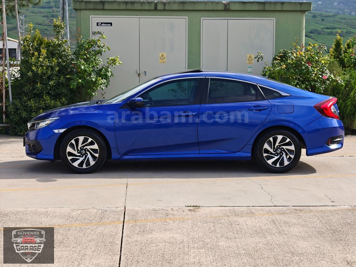 Galeriden Honda Civic 1.6i VTEC Eco Elegance 2019 Model Samsun 133.710 km Mavi 7
