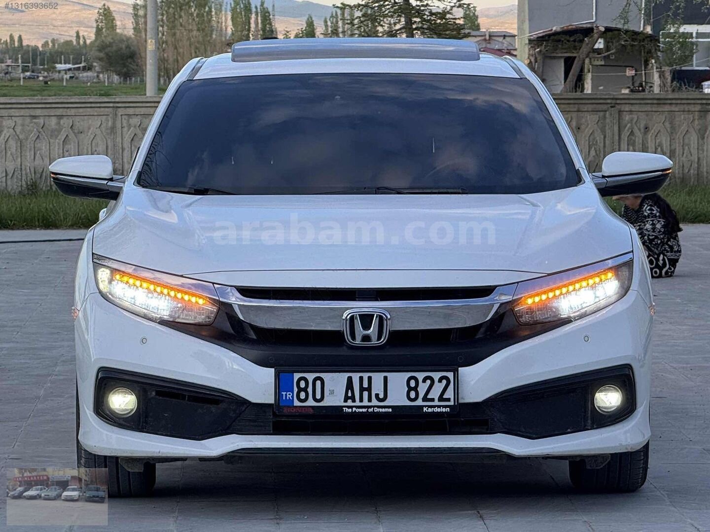 Galeriden Honda Civic 1.6i VTEC Eco Elegance 2020 Model Kahramanmaraş 89.900 km Beyaz 5