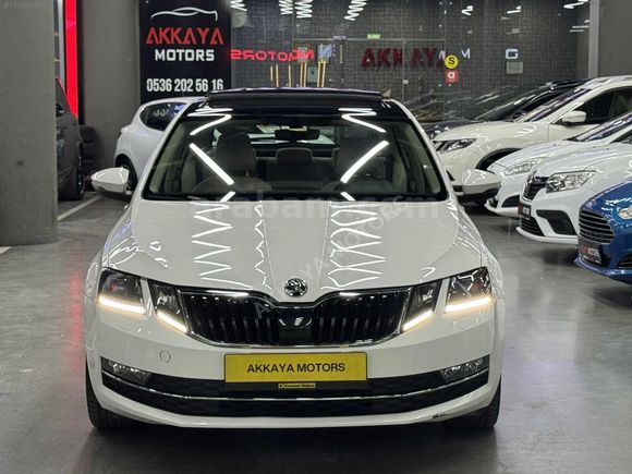 2018 TRF ÇKŞ.SKODA OCTAVİA SUNROOF BEJ DŞM.CAR PL. DJT K .ÇRP ÖN