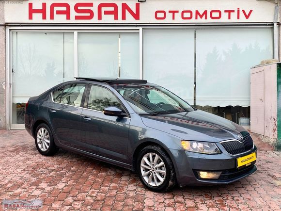 HASAN OTOMOTİVden CAM TAVAN 2016 OCTAVİA-DSG-HATASIZ-1.6TDİ STYL
