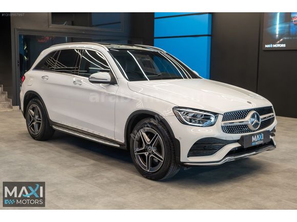 MAXI MOTORS - 2021 MERCEDES-BENZ GLC 300 DİZEL AMG 4x4 - BOYASIZ