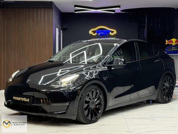MURATOĞLU__2023 TESLA MODEL Y PERFORMANCE 4ÇEKER 534HP BOYASIZ