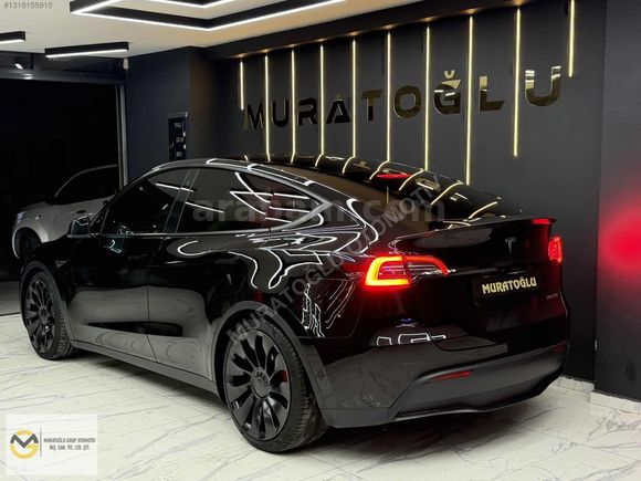 MURATOĞLU__2023 TESLA MODEL Y PERFORMANCE 4ÇEKER 534HP BOYASIZ