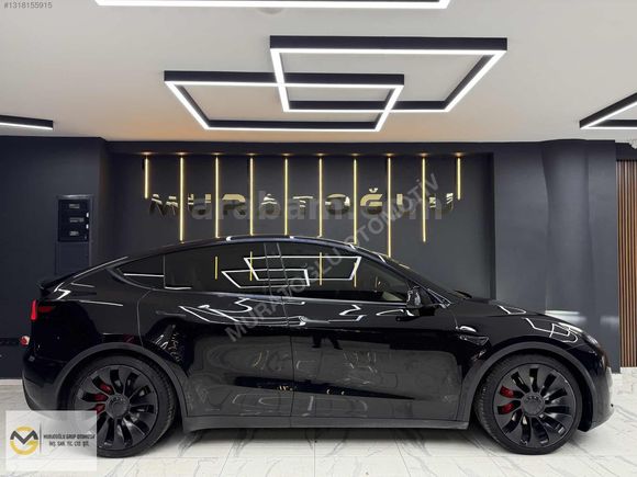 MURATOĞLU__2023 TESLA MODEL Y PERFORMANCE 4ÇEKER 534HP BOYASIZ