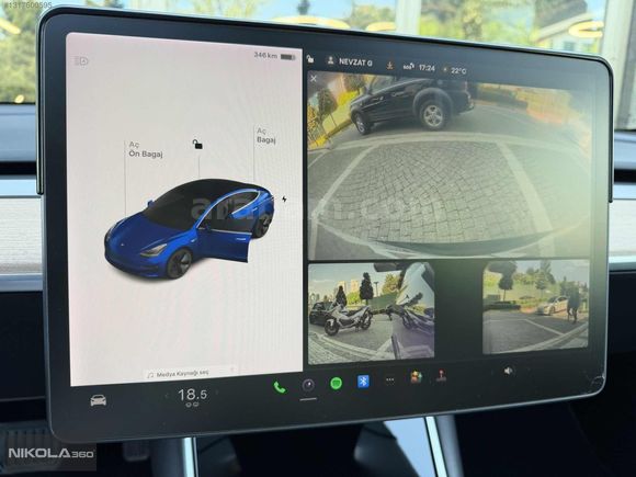 NIKOLA360 / MODEL 3 LONG RANGE/ ACCELERATİON BOOST / TRAMERSİZ