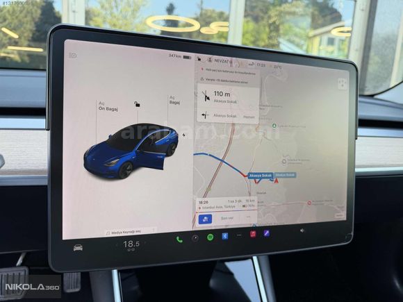 NIKOLA360 / MODEL 3 LONG RANGE/ ACCELERATİON BOOST / TRAMERSİZ