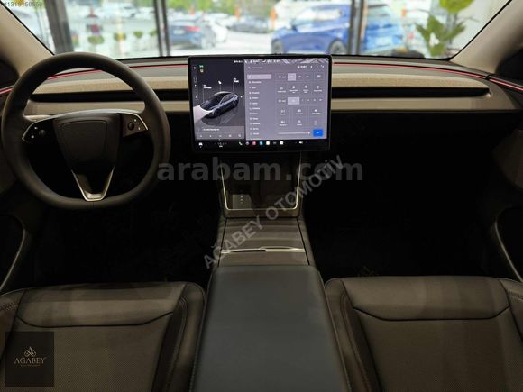 AĞABEY'DEN 2025 TESLA MODEL Y PREMİUM (JUNİPER)-OTOPLT-HATSZ