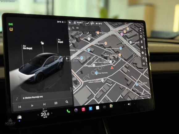 AĞABEY'DEN 2025 TESLA MODEL Y PREMİUM (JUNİPER)-OTOPLT-HATSZ