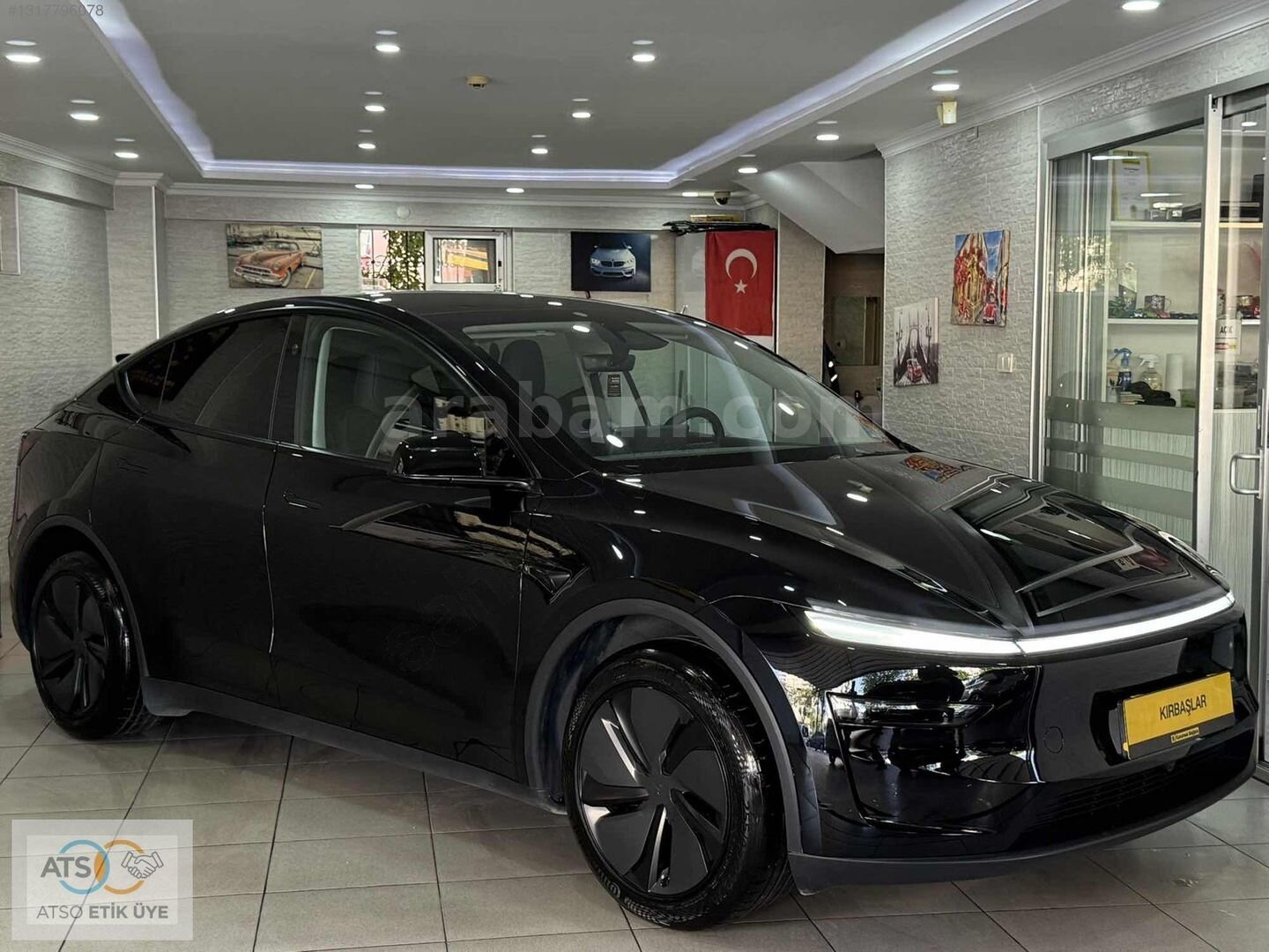 Galeriden Tesla Model Y Performance (Legacy) 2025 Model Antalya 13.000 km Siyah 2