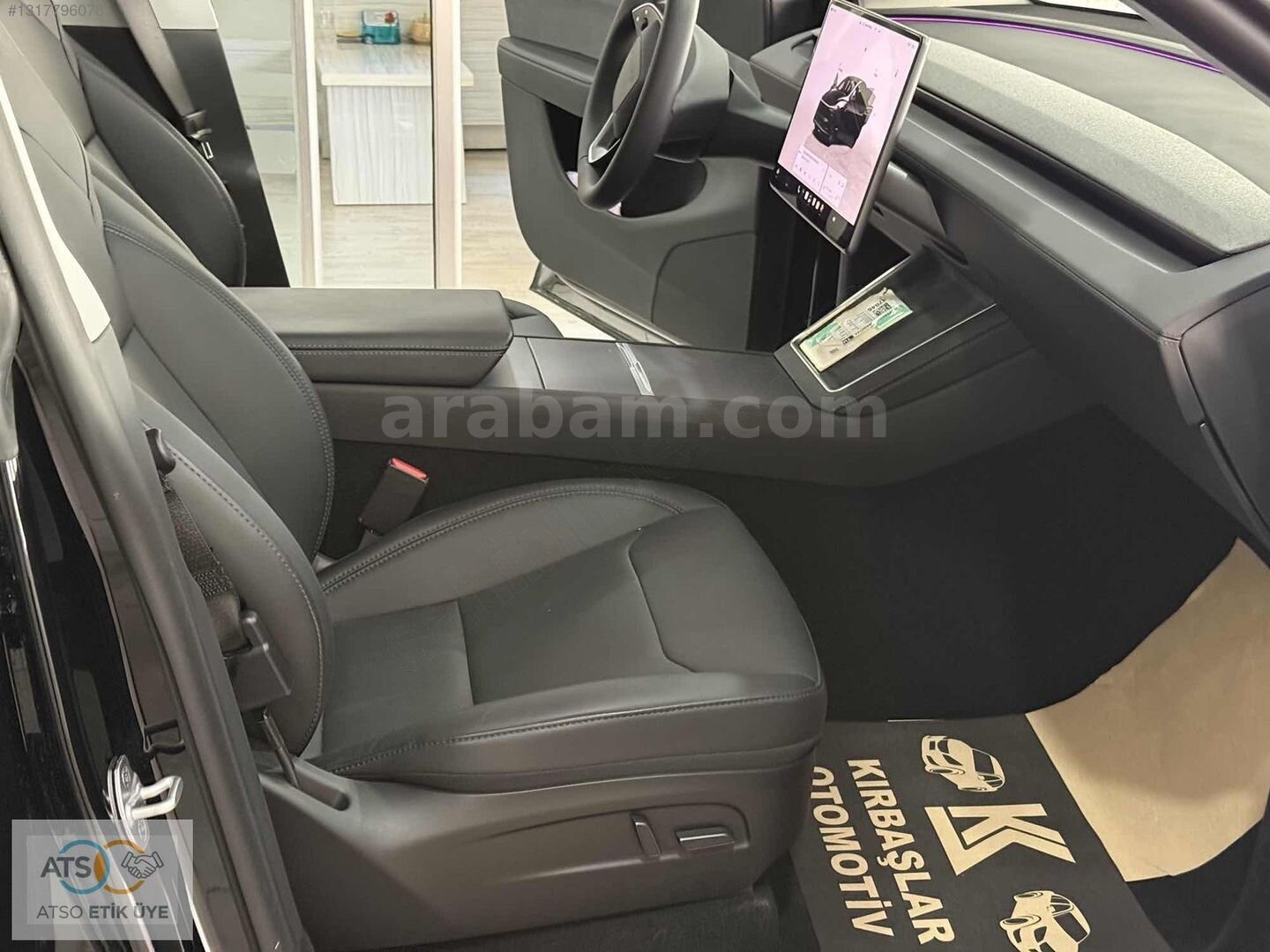 Galeriden Tesla Model Y Performance (Legacy) 2025 Model Antalya 13.000 km Siyah 7
