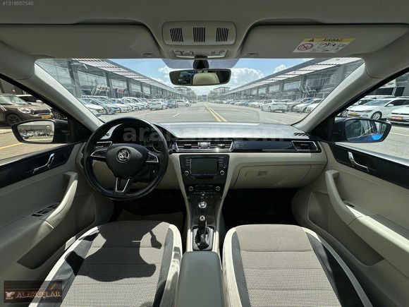 MASRAFSIZ - 2016 MODEL SKODA RAPİD 1.4 TDİ GREENTEC -CAM TAVANLI
