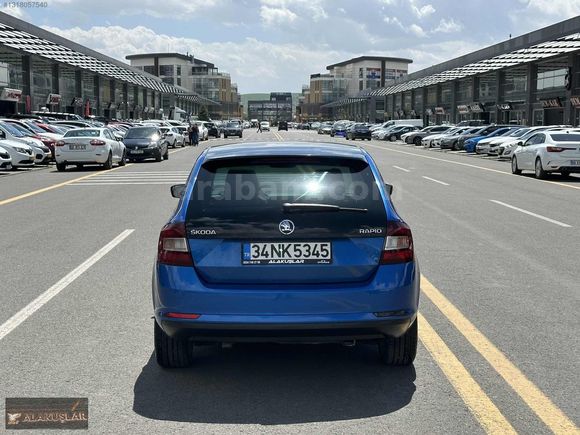 MASRAFSIZ - 2016 MODEL SKODA RAPİD 1.4 TDİ GREENTEC -CAM TAVANLI