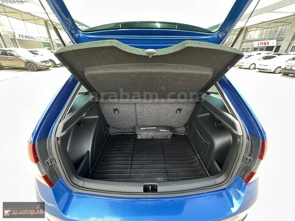 MASRAFSIZ - 2016 MODEL SKODA RAPİD 1.4 TDİ GREENTEC -CAM TAVANLI