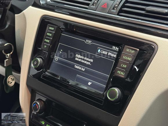 2016'SKODA RAPİD DİZEL OTOMATİK SEDAN HATASIZ BAKIMLI