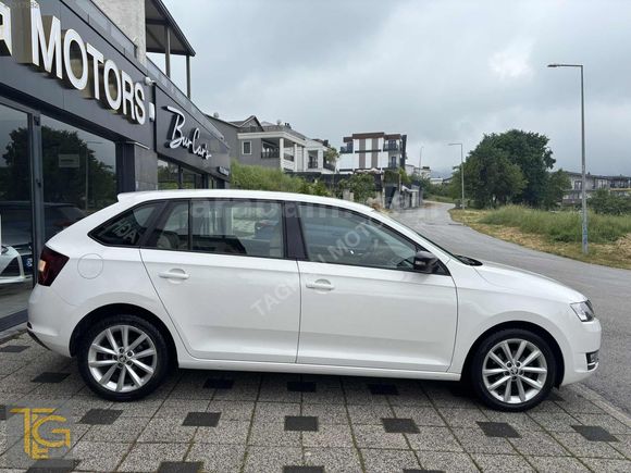 2017/ SKODA RAPID 1.4TDI SPACEBACK STYLE/ HATASIZ/ K.K 12 TAKSİT