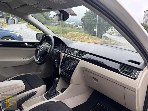 2017/ SKODA RAPID 1.4TDI SPACEBACK STYLE/ HATASIZ/ K.K 12 TAKSİT