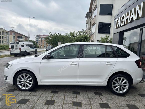2017/ SKODA RAPID 1.4TDI SPACEBACK STYLE/ HATASIZ/ K.K 12 TAKSİT