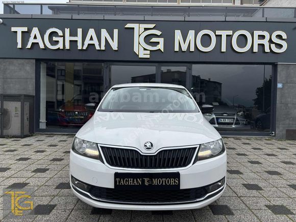2017/ SKODA RAPID 1.4TDI SPACEBACK STYLE/ HATASIZ/ K.K 12 TAKSİT