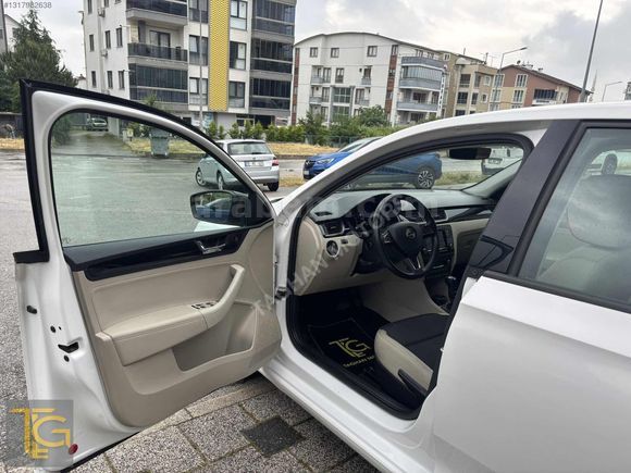 2017/ SKODA RAPID 1.4TDI SPACEBACK STYLE/ HATASIZ/ K.K 12 TAKSİT