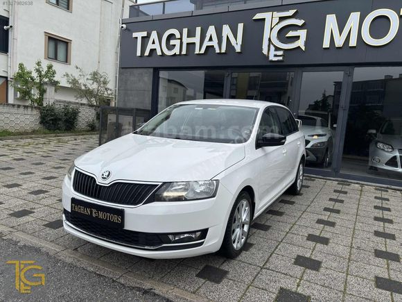 2017/ SKODA RAPID 1.4TDI SPACEBACK STYLE/ HATASIZ/ K.K 12 TAKSİT