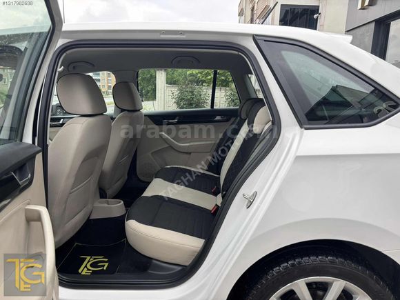 2017/ SKODA RAPID 1.4TDI SPACEBACK STYLE/ HATASIZ/ K.K 12 TAKSİT