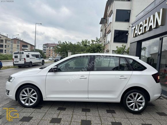 2017/ SKODA RAPID 1.4TDI SPACEBACK STYLE/ HATASIZ/ K.K 12 TAKSİT