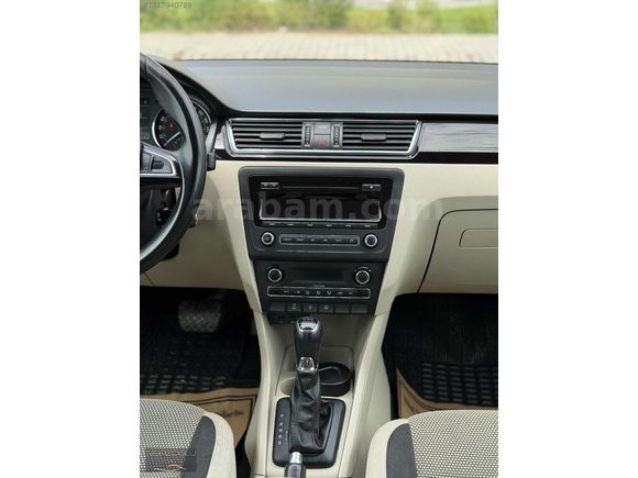 2015 SKODA RAPİD 1.6 TDİ ELEGANCE 112.000 KM OTOMATİK