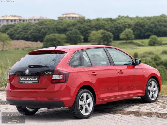 2015 SKODA RAPİD 1.6 TDİ ELEGANCE 112.000 KM OTOMATİK