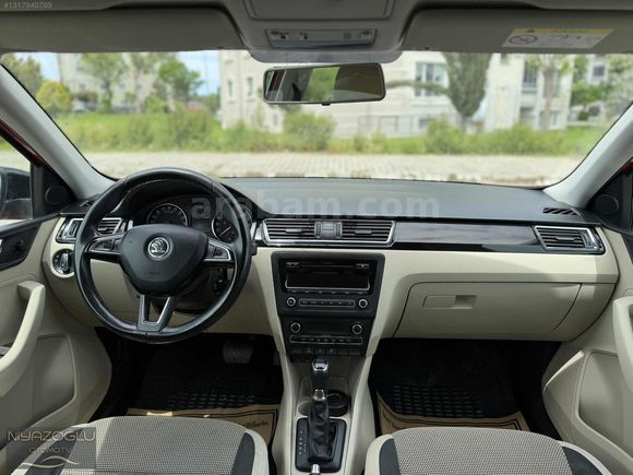 2015 SKODA RAPİD 1.6 TDİ ELEGANCE 112.000 KM OTOMATİK