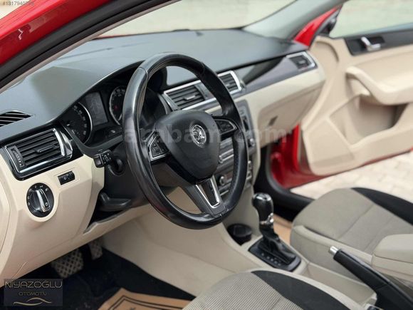 2015 SKODA RAPİD 1.6 TDİ ELEGANCE 112.000 KM OTOMATİK