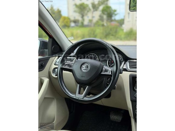2015 SKODA RAPİD 1.6 TDİ ELEGANCE 112.000 KM OTOMATİK