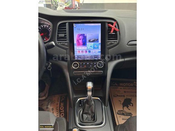 HATASIZ RENAULT MEGANE 1.5 BLUE DCI OTOMATİK DONANIMLI ARAÇ