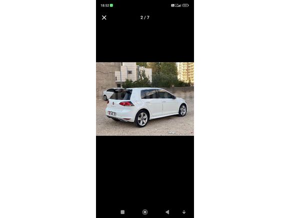 Sahibinden Volkswagen Golf 1.6 TDi BlueMotion Midline Plus 2014 Model  325.000 km Beyaz