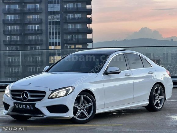 VURAL OTOMOTİV / 2018 MODEL MERCEDES C180 AMG 9G HATASIZ-BOYASIZ