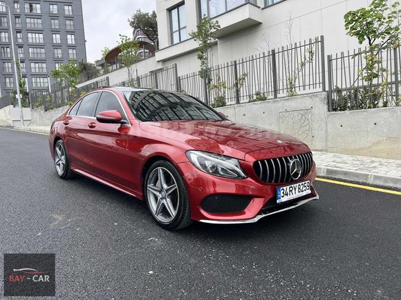 BAY-CAR'DAN MERCEDES C180 AMG 9G-TRONİC CAM TAVAN