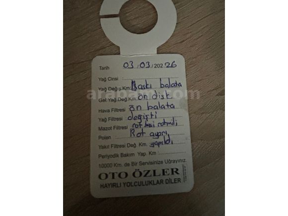 Değişensiz Bakımlı Fiesta