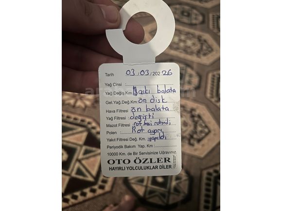 Değişensiz Bakımlı Fiesta