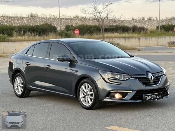 Otomatik vites 2018 Megane 1.5 Dci TOUCH Yanda 2 parça boyalı...