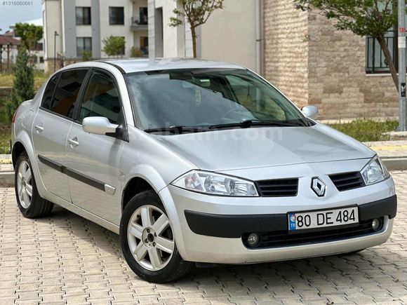 2006 MODEL+BOYASIZ+HATASIZ+İLK SAHİP+İLK PLAKA+185' KM+MEGANE